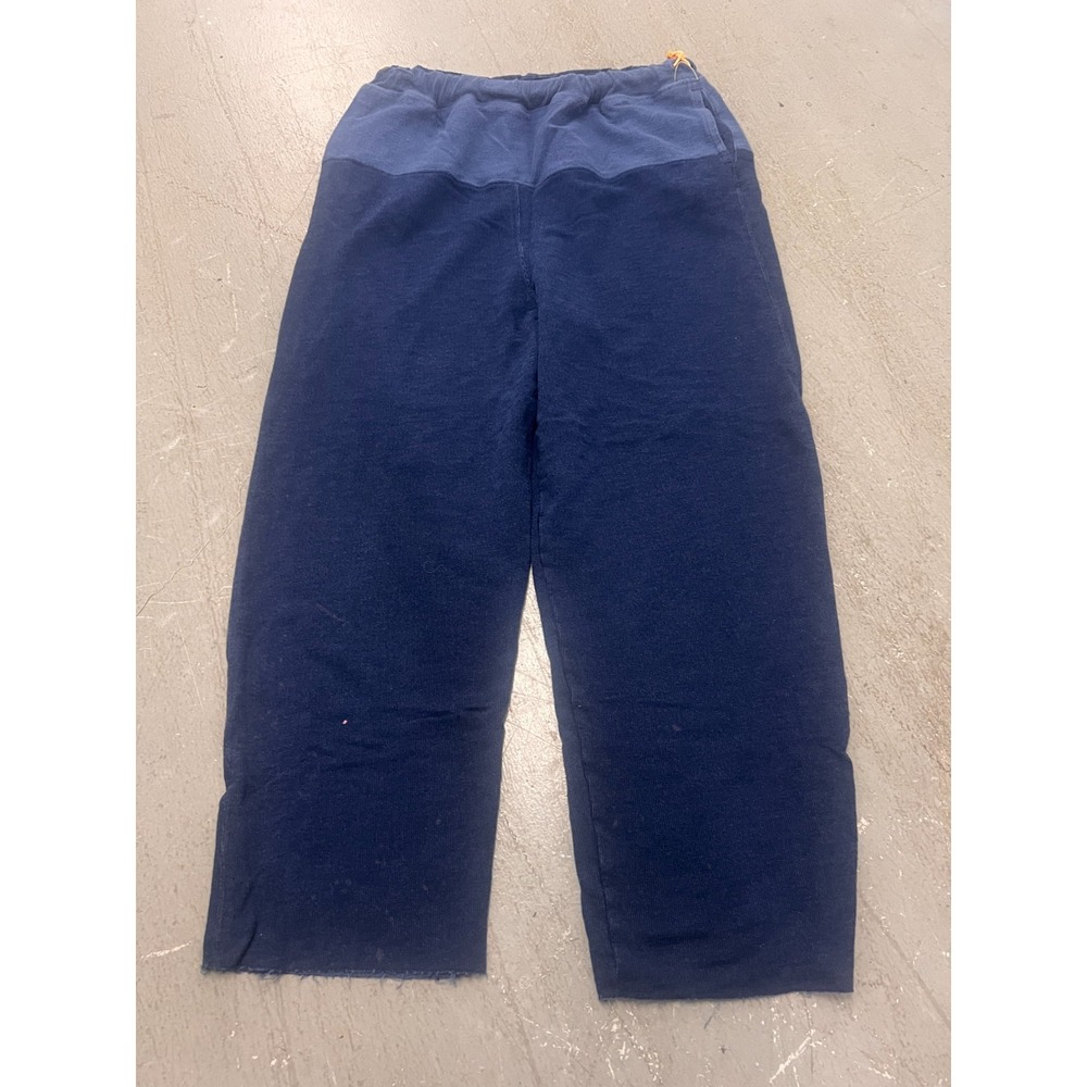 Free People FP Movement Surfside Sweatpants Womens Small Navy Cropped Athleisure